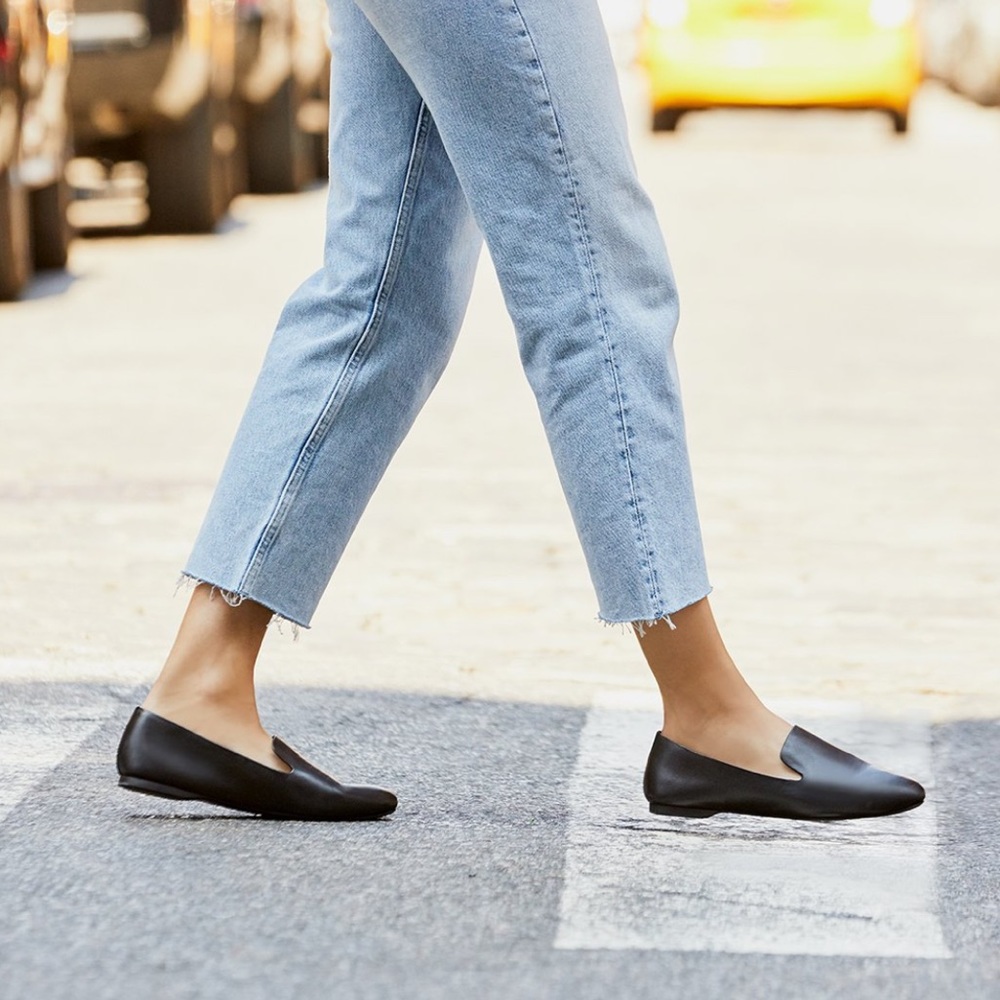 Brand New Starling Black Leather Birdies